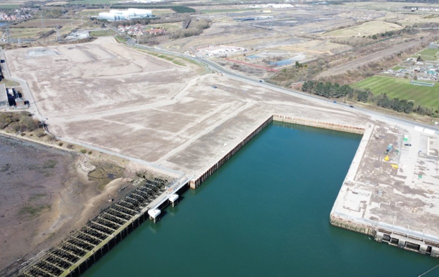 Northumberland Energy Park Dock